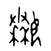 嫀 甲骨文字体